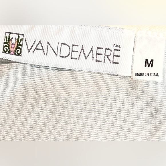 VINTAGE silky nightgown house robe embroidered floral button front‎ midi 80s - Picture 9 of 12